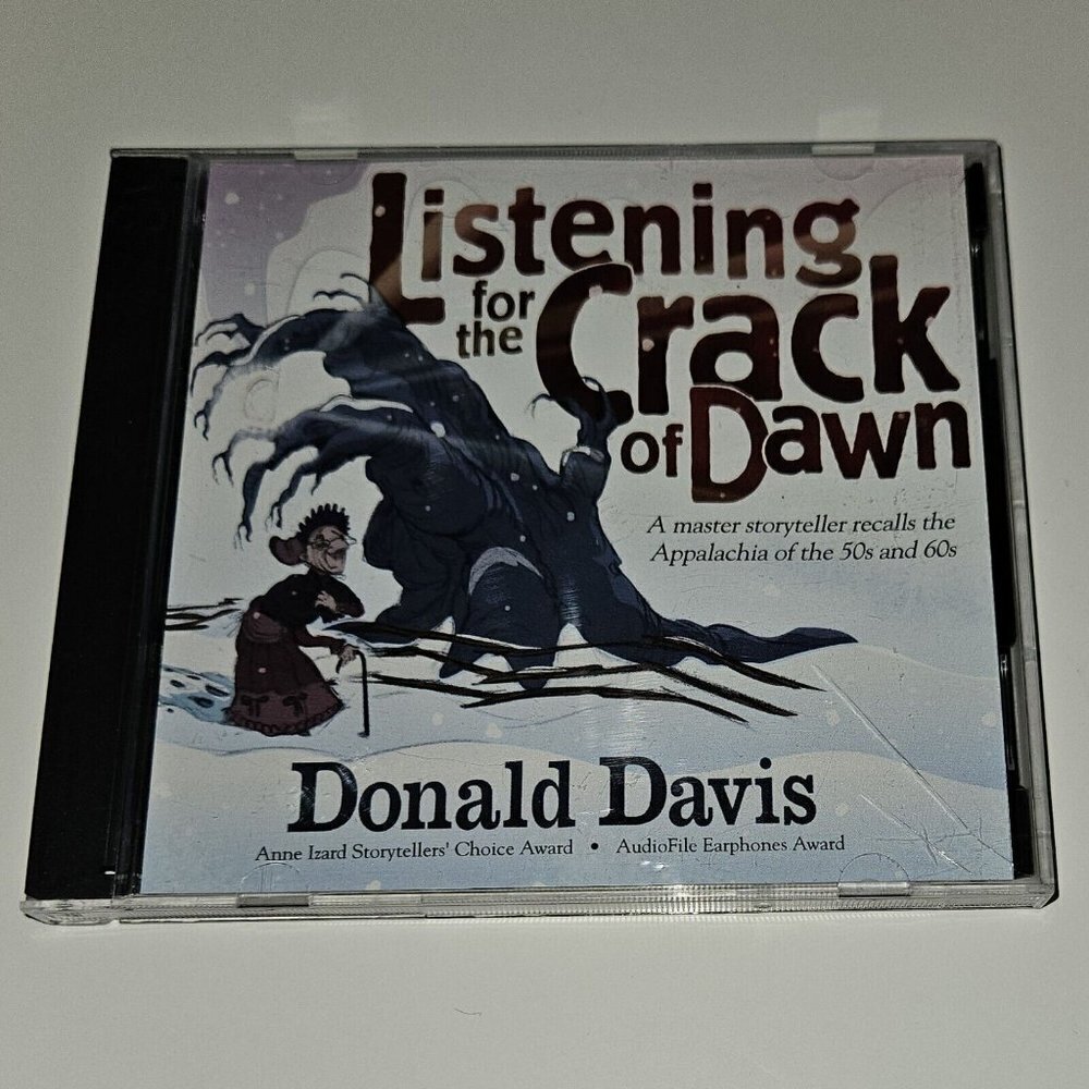 Listening For The Crack of Dawn Donald Davis Audio 2 CDs Appalachia